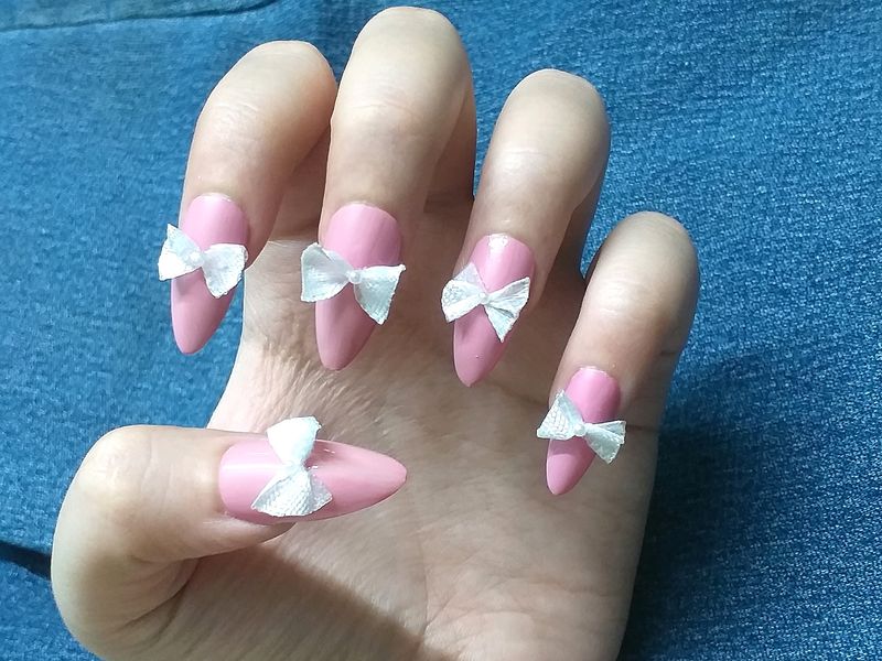 Press On Nails (Cupid's Bow~Pink)