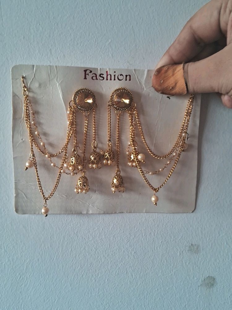 Kaan Chain  Earrings