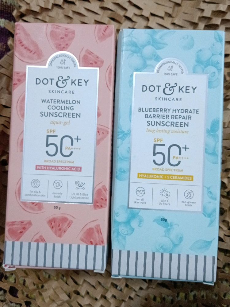 Combo Of 2 Dot & Key Sunscreen