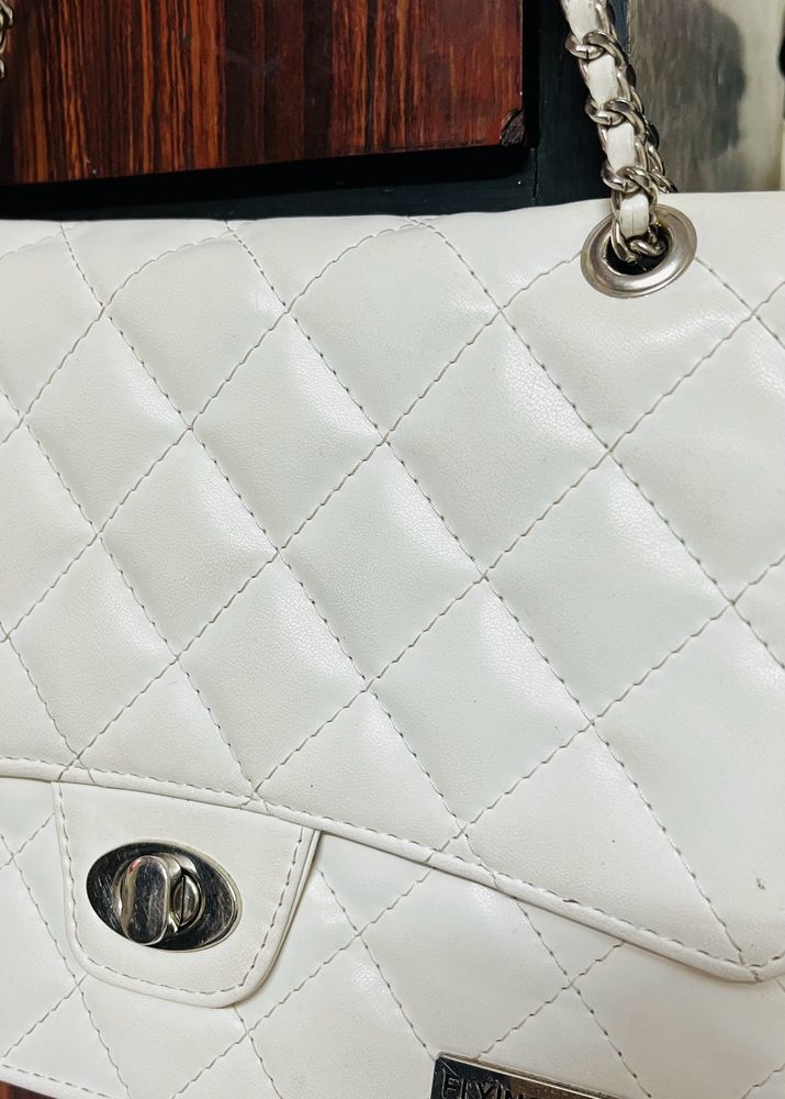 White Sling Bag