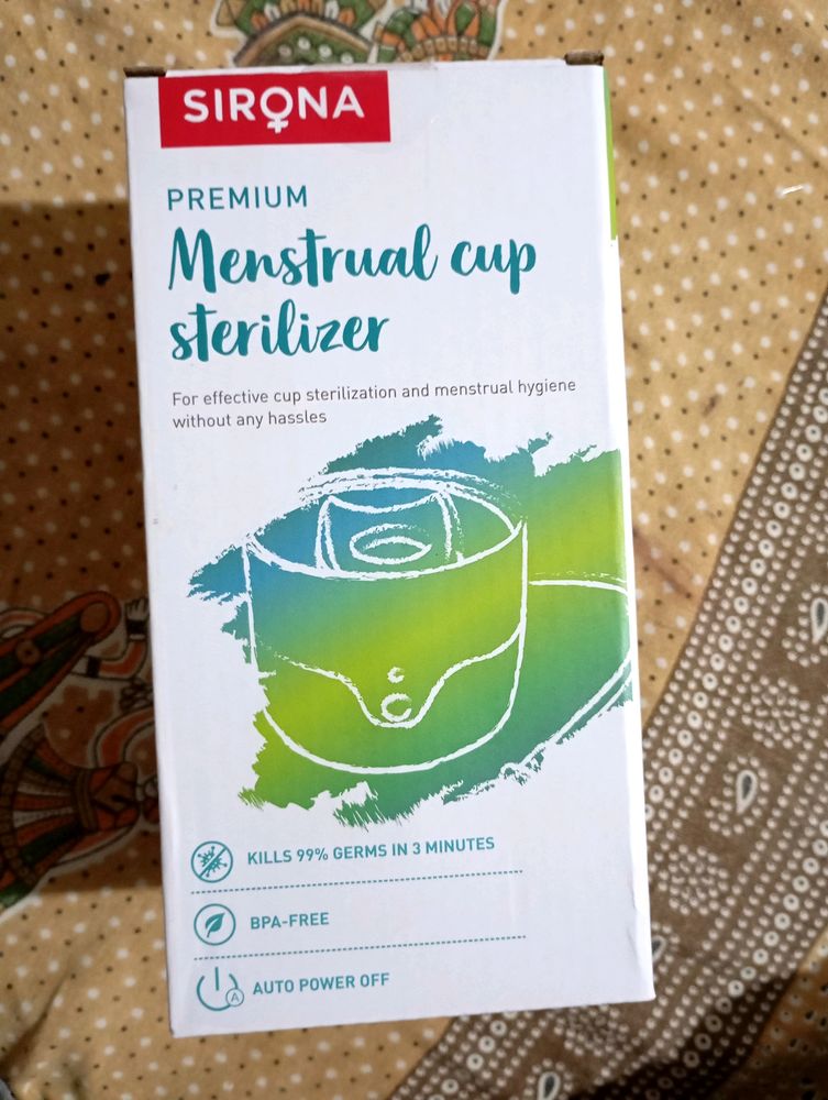 premium menstrual cup sterilizer