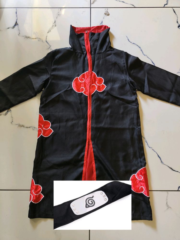 Akatsuki Cloak + Naruto Headband