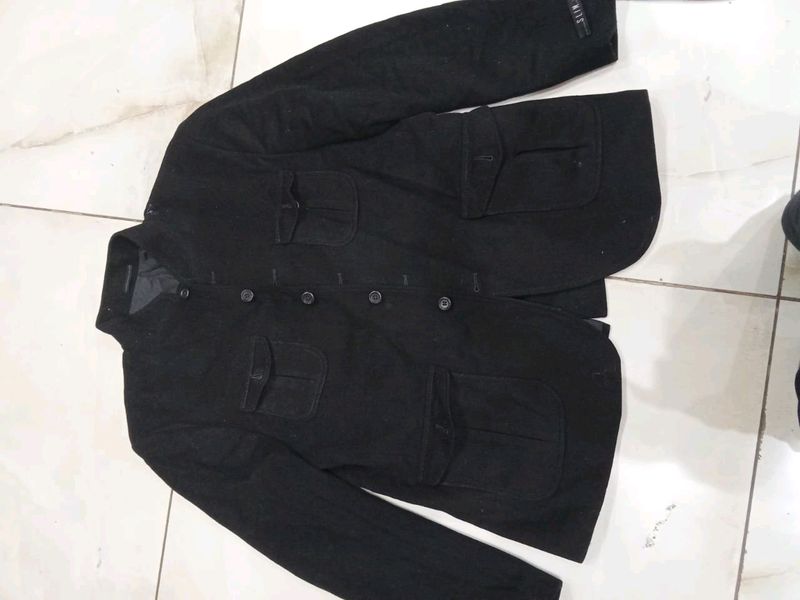 Black Berrys Blazer Dark Blac Color