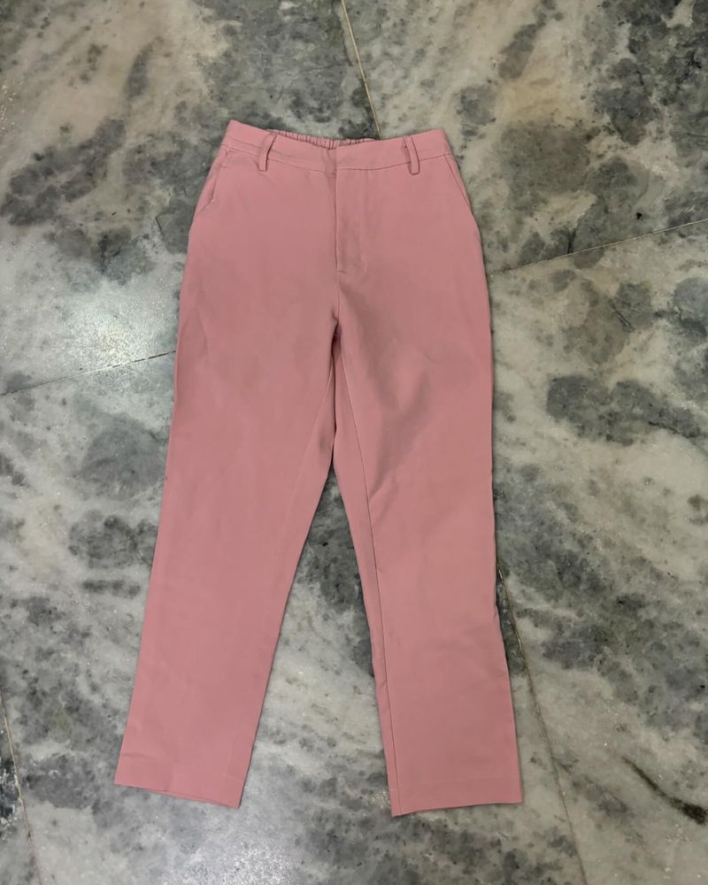 Baby pink formal pants