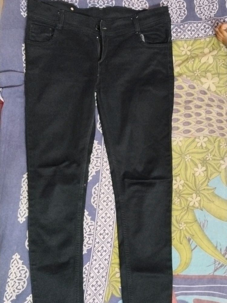 Black Low Waist Jeans