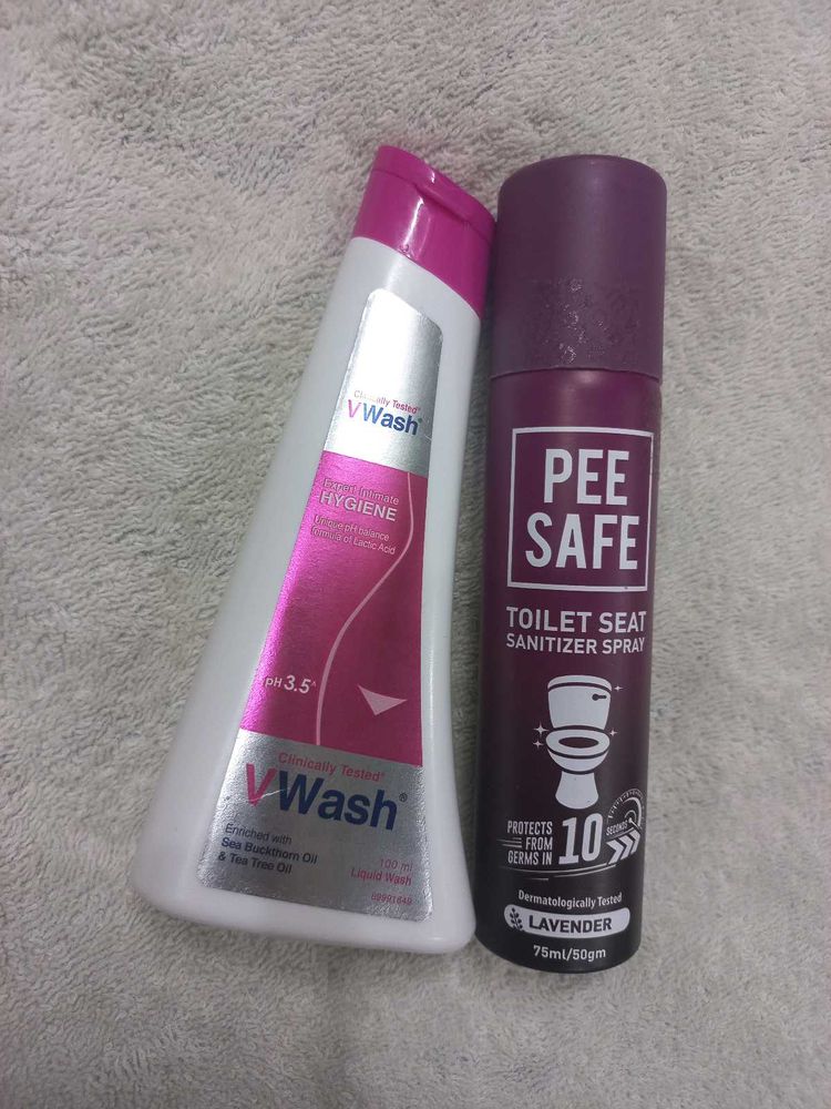 Combo🌻 INTIMATE HYGIENE💗(PEESAFE+Vwash)