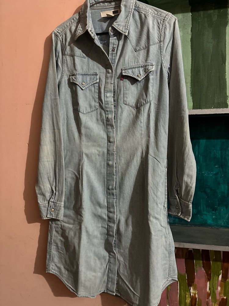 Levis Cool Smart Shirt Dress