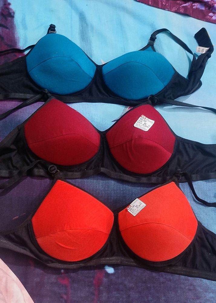 Women Bra Newly 38(b) Bust 3pc