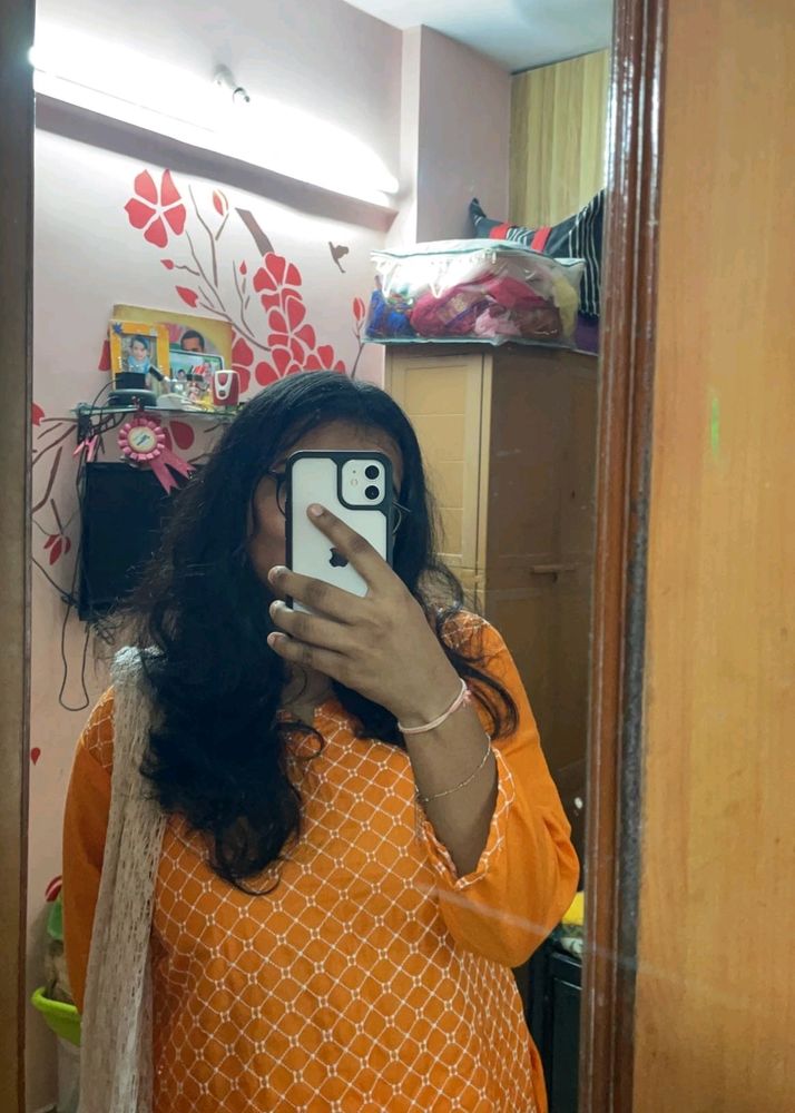 Orange Kurti 🧡