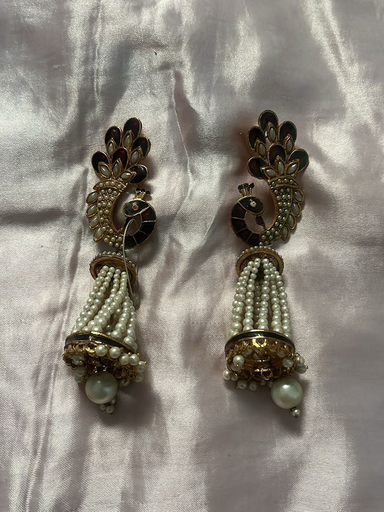 Peacock Earrings