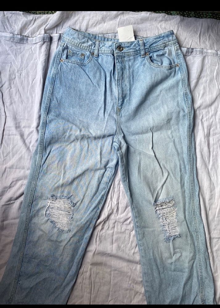 Ultra High Straight Fit Jeans