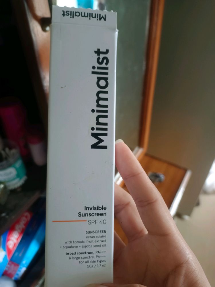 Minimalist Sunscreen