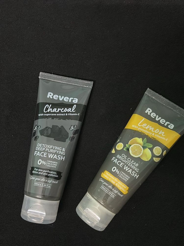 Revera Chorcoal And Lemon Face Wash