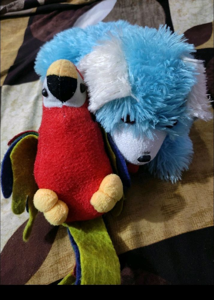 Combo Of 2 Soft Toys Not Used So I Sell