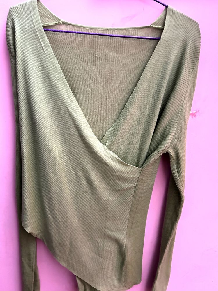 Girls Wrap Top