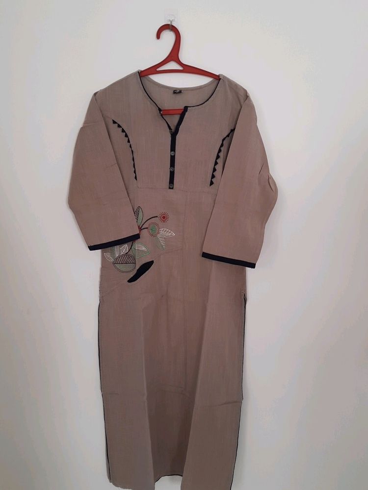 Kurta With Front Pocket