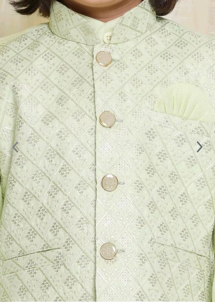 Boy Kurta Payjama With Nehru Jacket