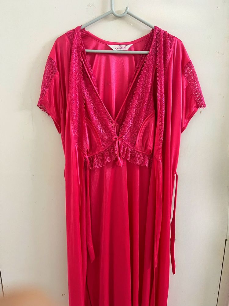 Nightwear Pink maxi