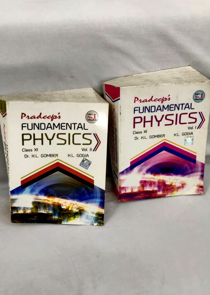 Pardeep Fundamental Physics for Class 11 (Set of 2