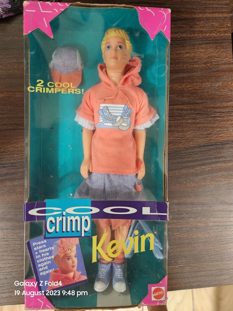 Very Rare Kevin Doll Barbie In Box