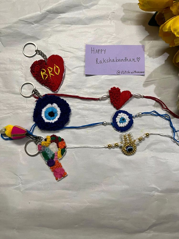 Handmade Rakhi Combo