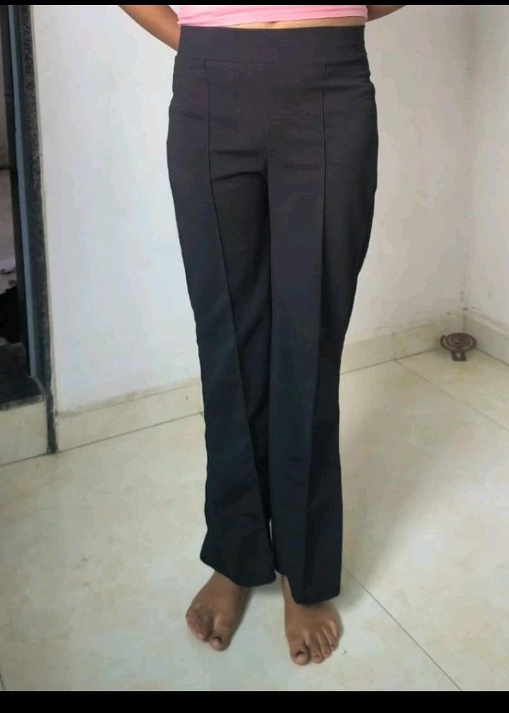 Black Leadis Pant