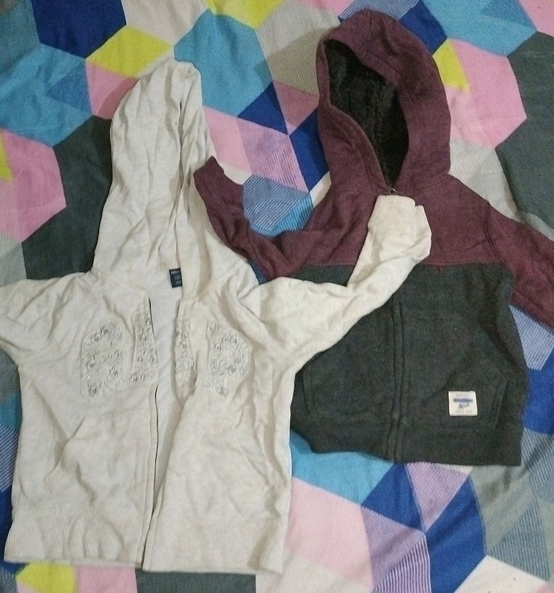 White And Black Hoodies