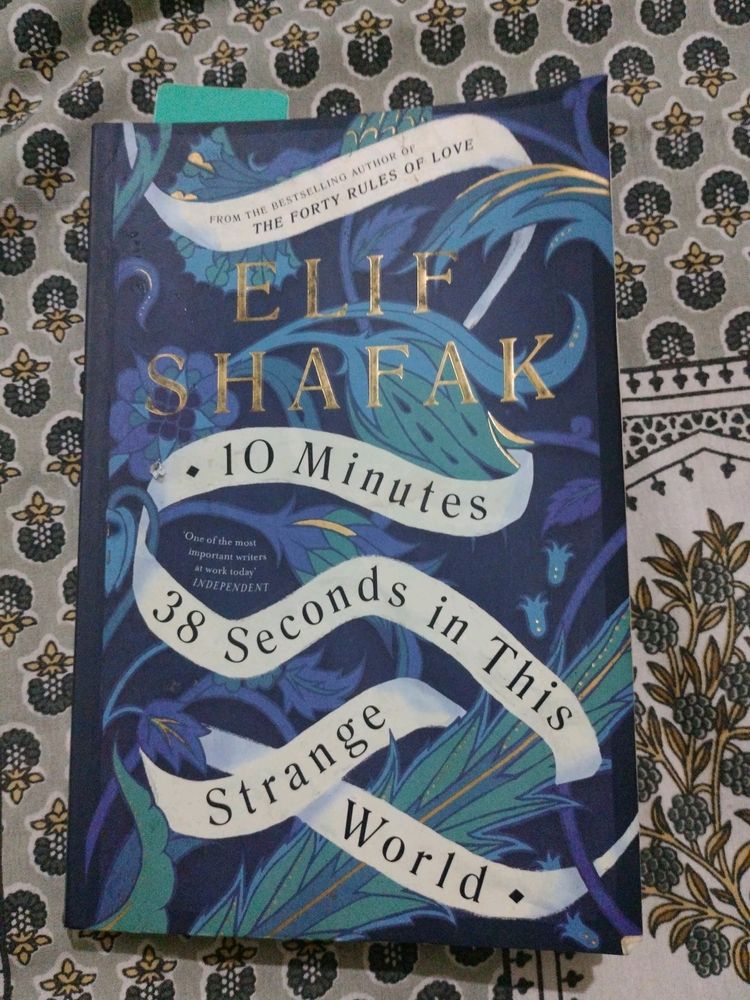 ELIF SHAFAK 10 MINUTES AND 38 SECONDS
