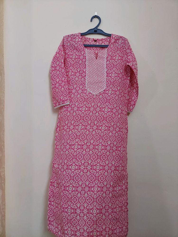 Cotton Kurti Set