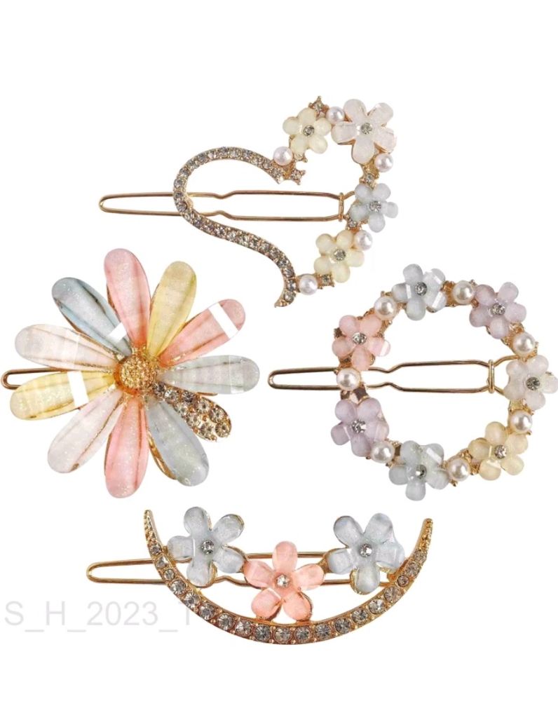 Hair Clips Pack Of 4