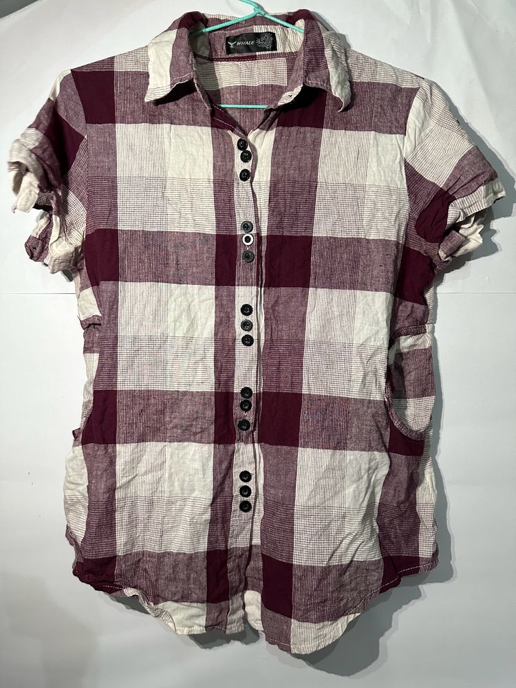 Checked Shirt For Girls