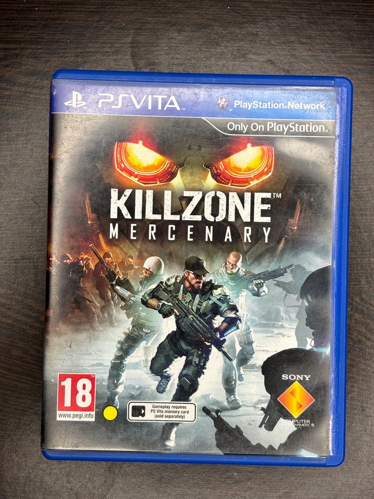 Killzone Mercenary PS vita Game Disc