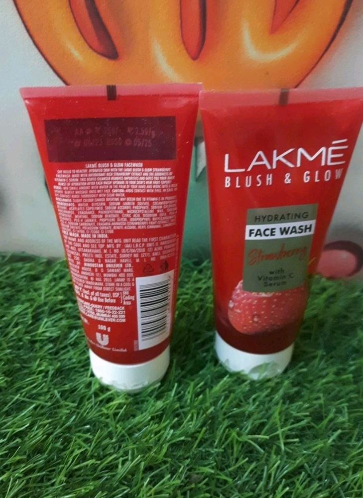 Pack Of 2 Each 100g Lakme Facewash