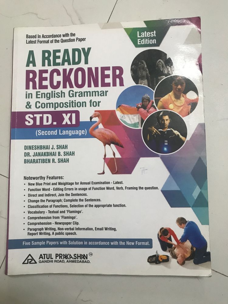 A Ready Reckoner English Grammar Book