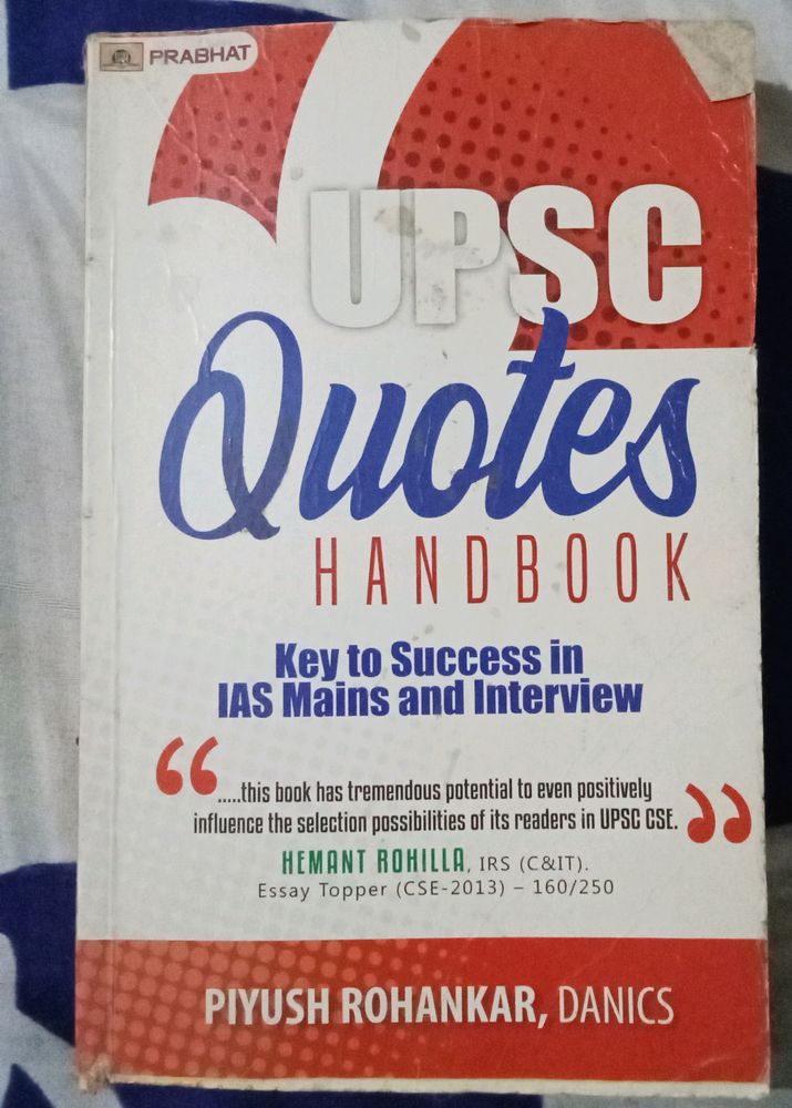 UPSC Quote Handbook