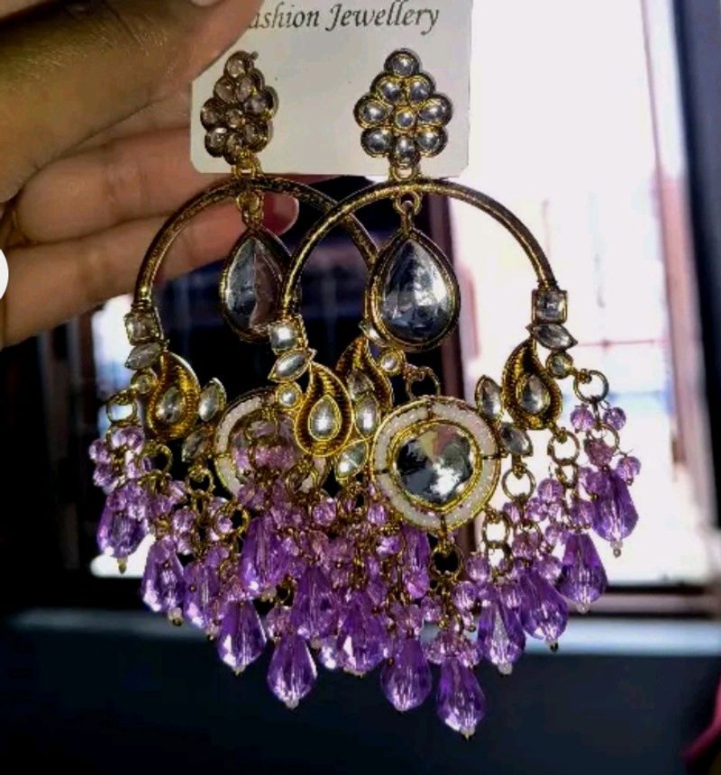 Lavender Earrings