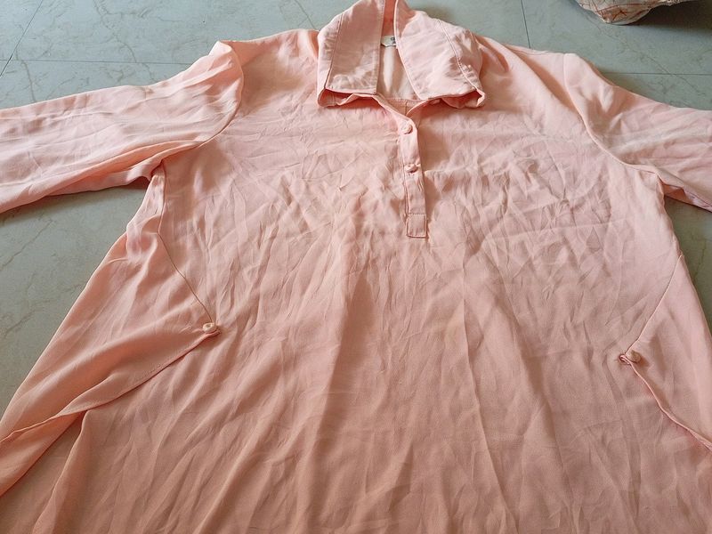 Peach Color Shirt