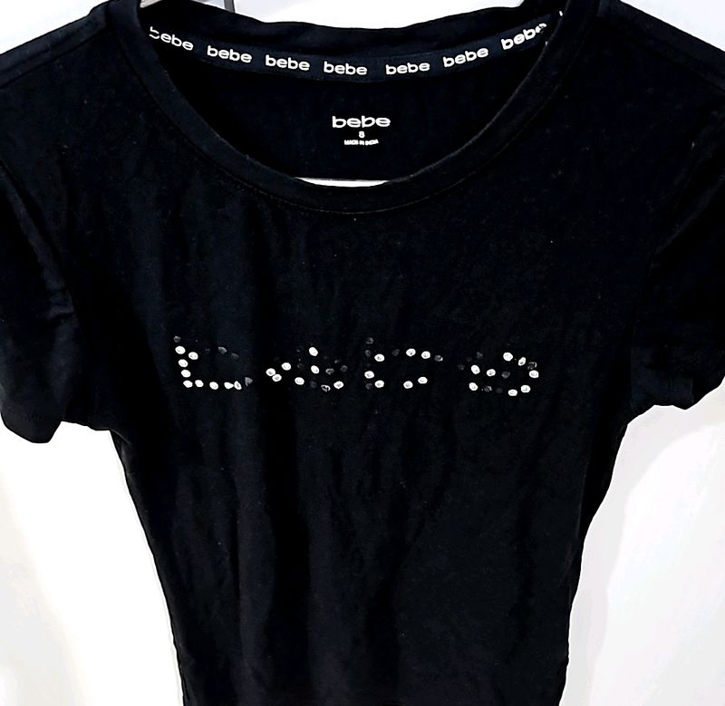 Black Casual Tee