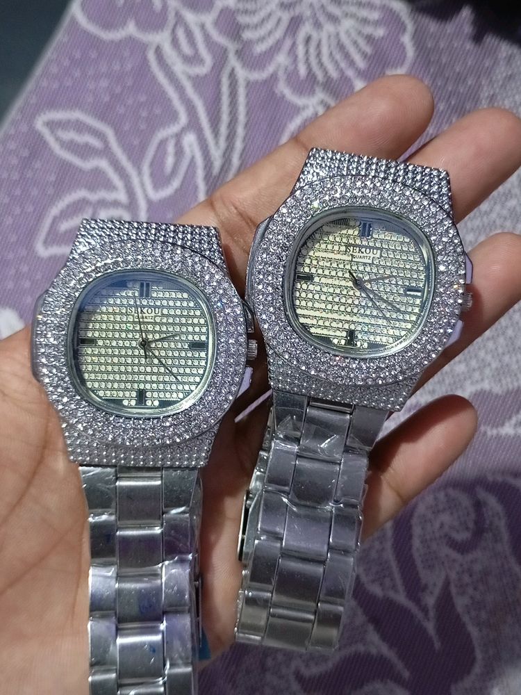 New Iced Out Watch Stylish Diamond