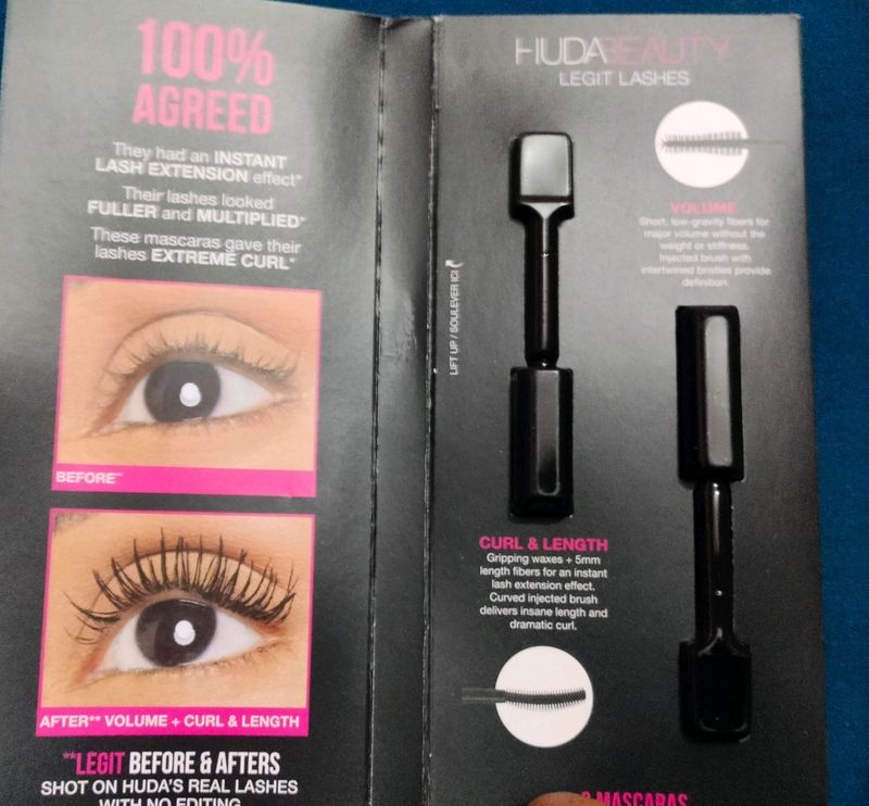 Huda Beauty Legit Mascara