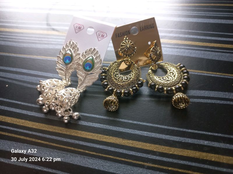 Ethnic Jhumkas