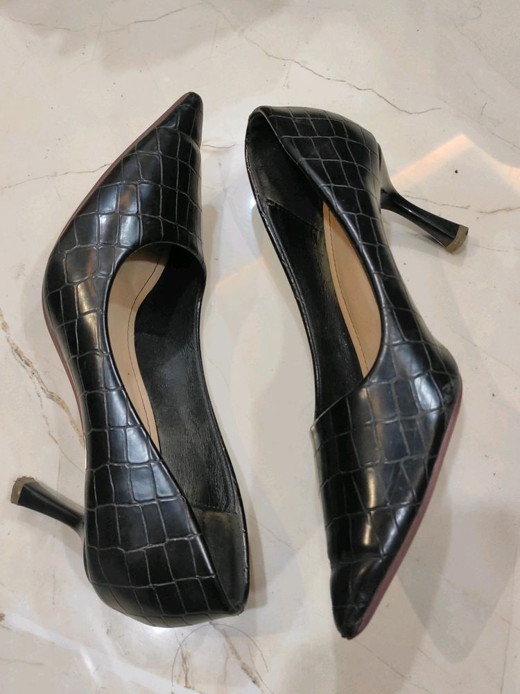 Textured Pumps Heels - Everqupid Brand