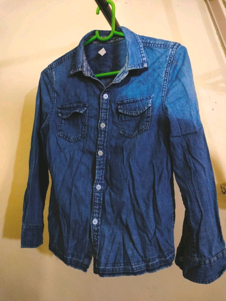 Good Blue Coloured Shirt/Jacket