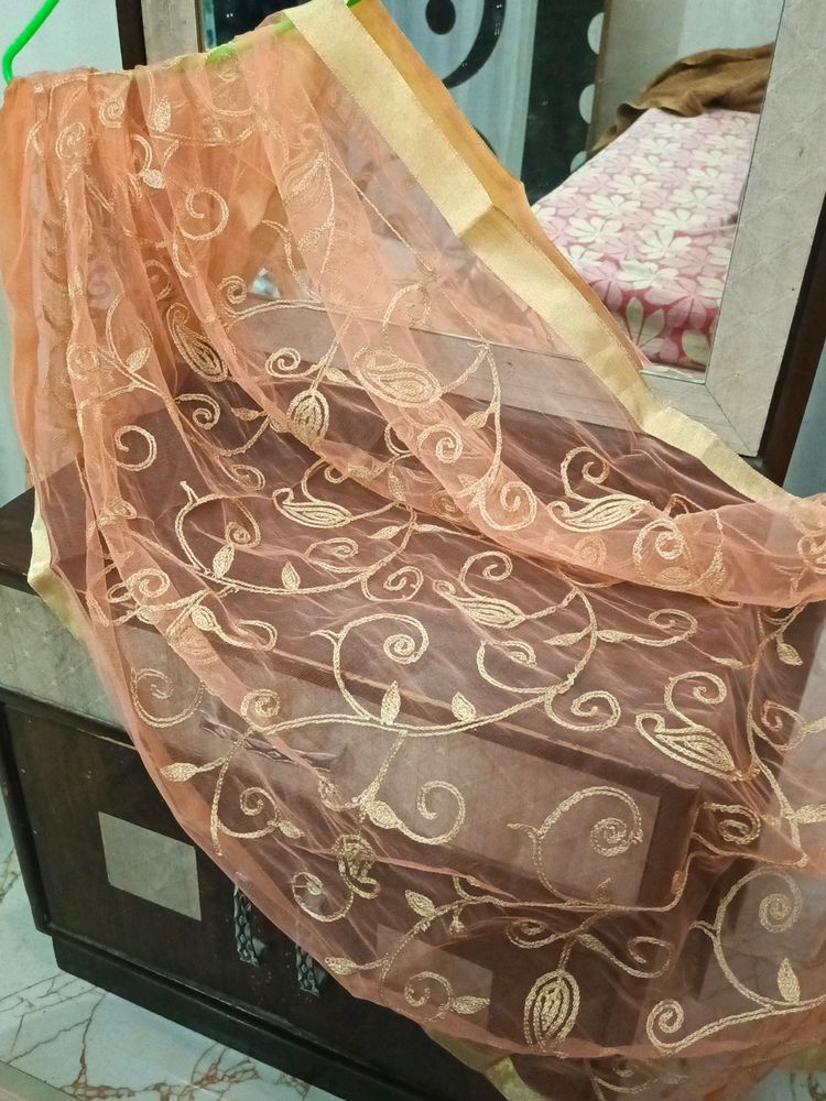 Amazing Net Heavy Work Dupatta