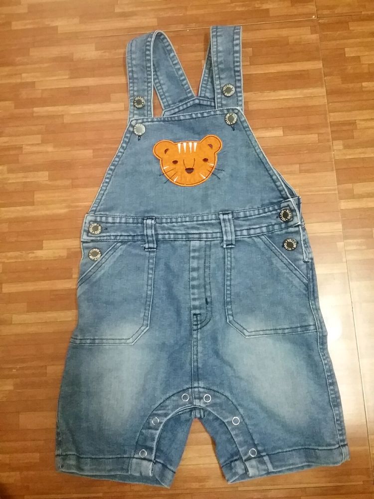 Denim Dungaree For Kids