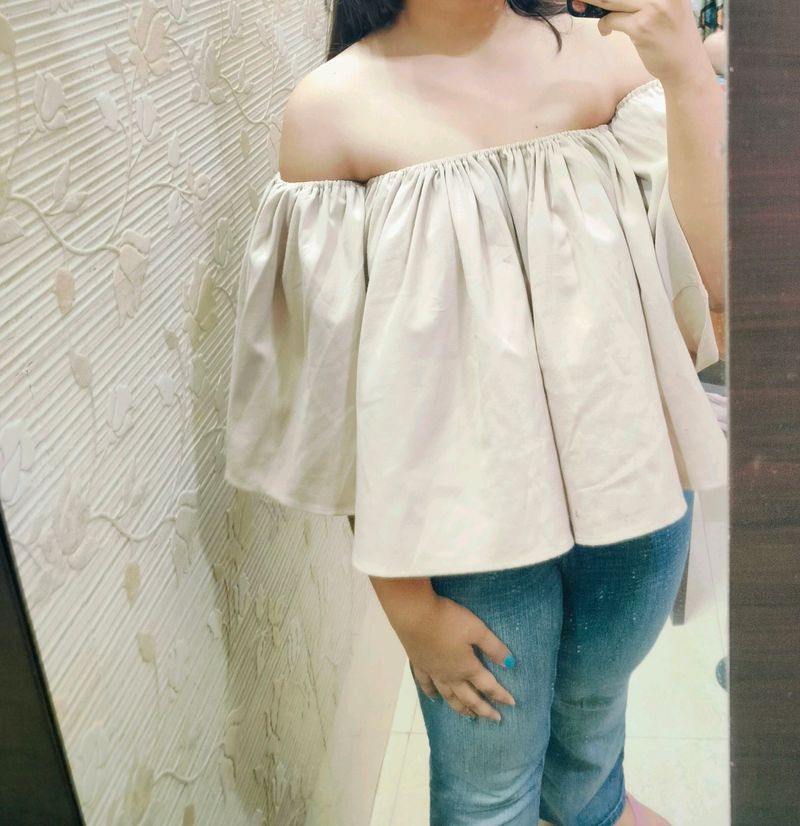 Designer Off-shoulder Top