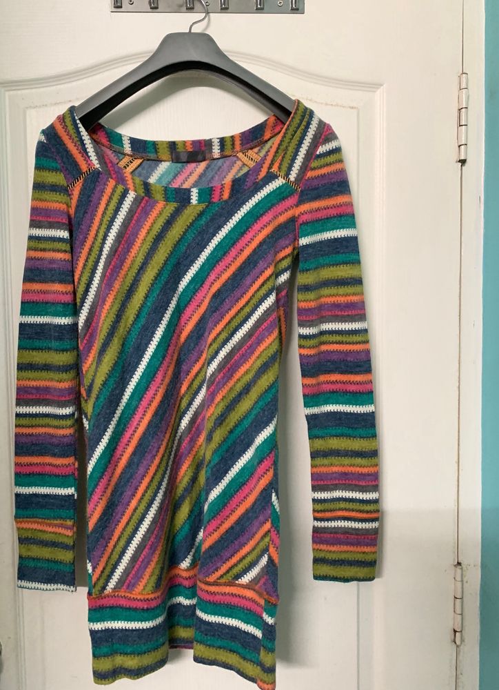 Sweater dress, multicolour