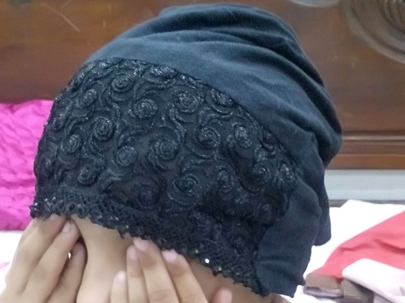 Under Hijab Headband Cap