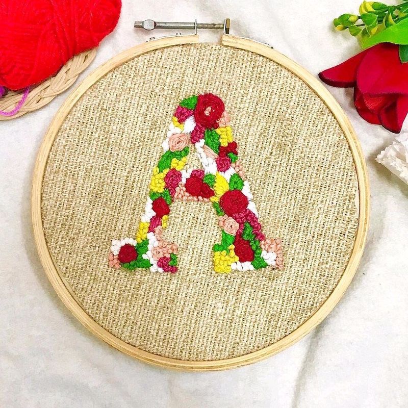 Embroidery Hoop Art