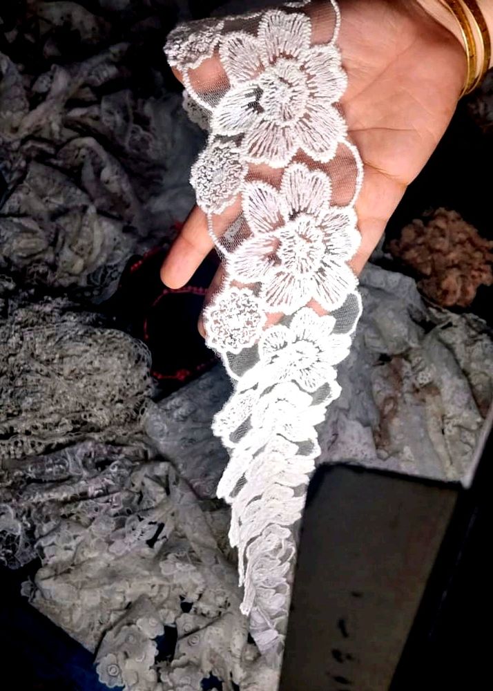 3D Crochet Lace.